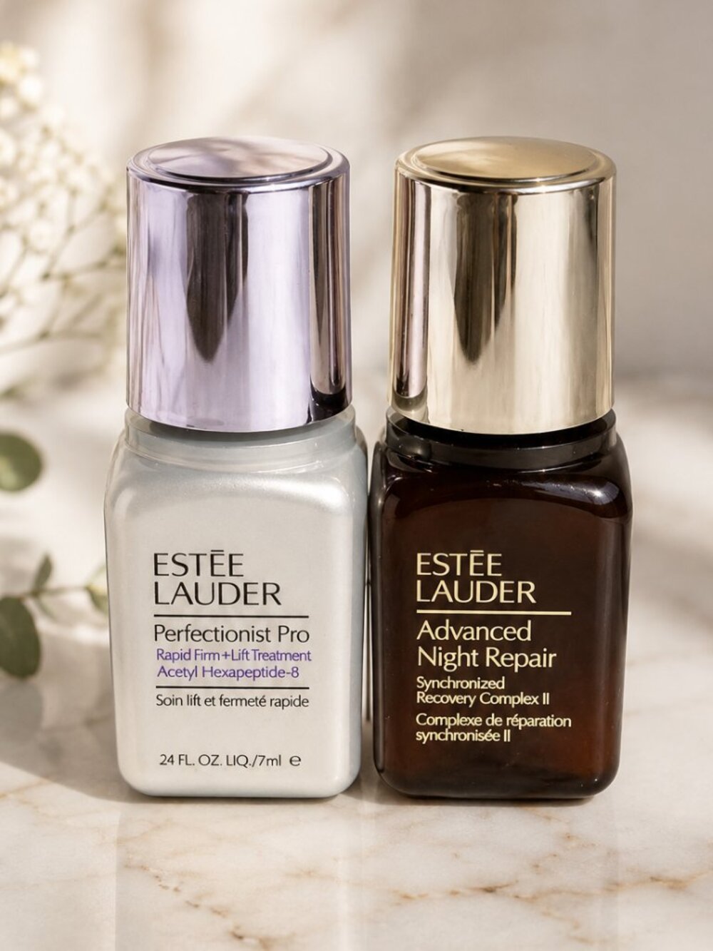 Estee Lauder Advanced Night Repair & Perfectionist Pro Serum Travel Bundle